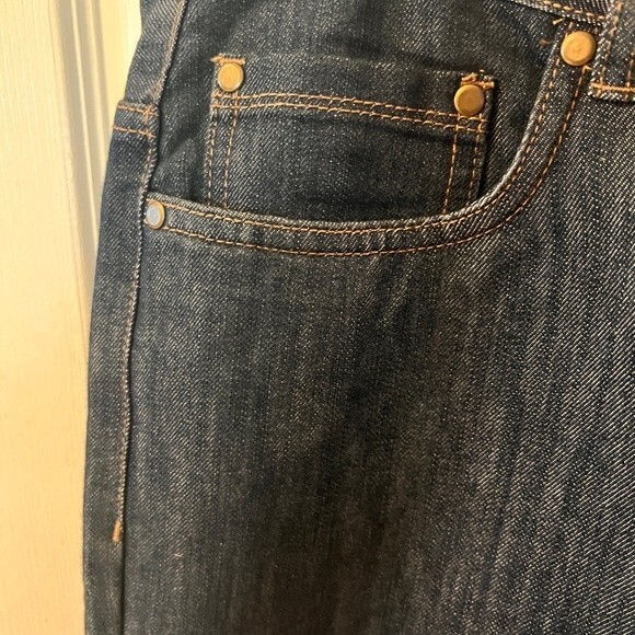 Denim Co Jeans Mens Size 36x34 Button Fly Slim Fit straight leg hipster skater - Picture 4 of 9